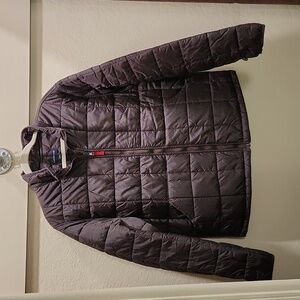 Lands' End - Black Puffer coat. Size Large